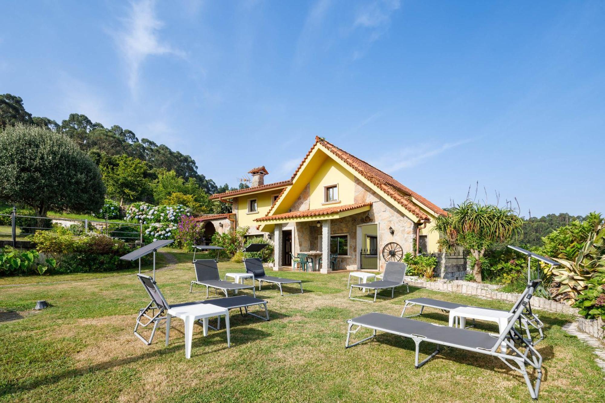 Casa Nueva De Bueu Villa Bagian luar foto