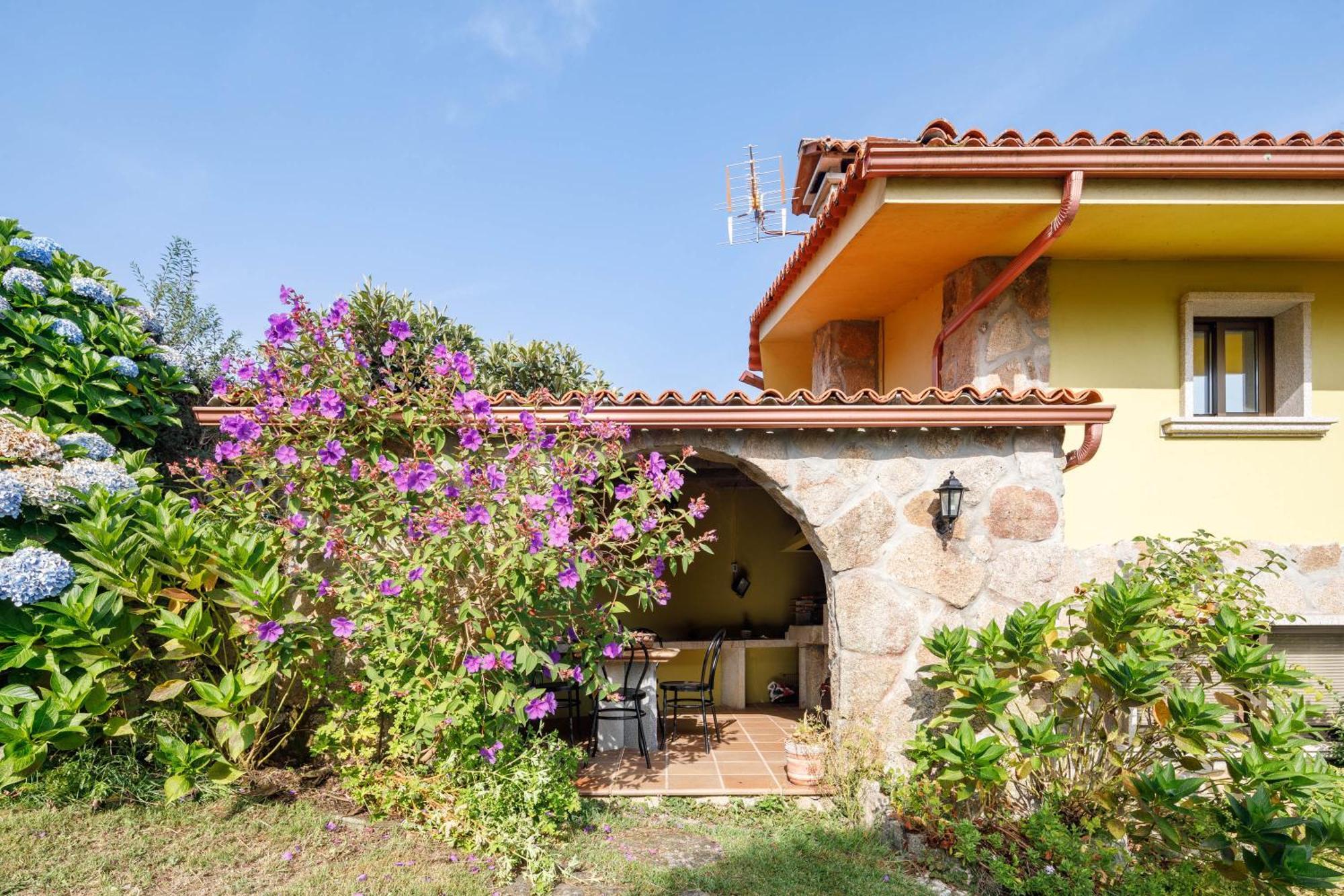 Casa Nueva De Bueu Villa Bagian luar foto